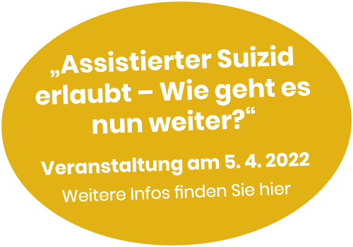 Veranstaltung "Assistierter Suizied erlaubt - Wie geht es nun weiter?"